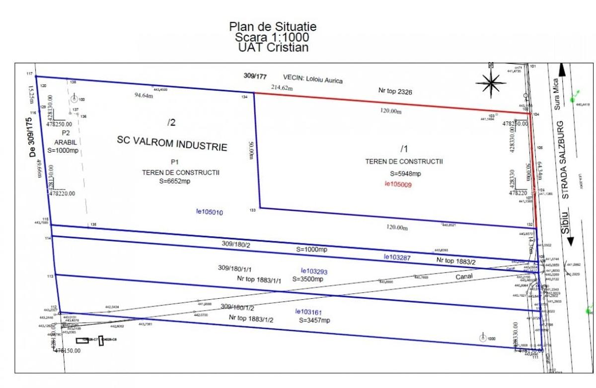 Vand teren Sibiu Aeroport  langa Guntner 21.600mp 110 ml - 3