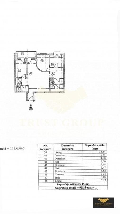 Apartament 3 camere Herastrau | loc de parcare - 24