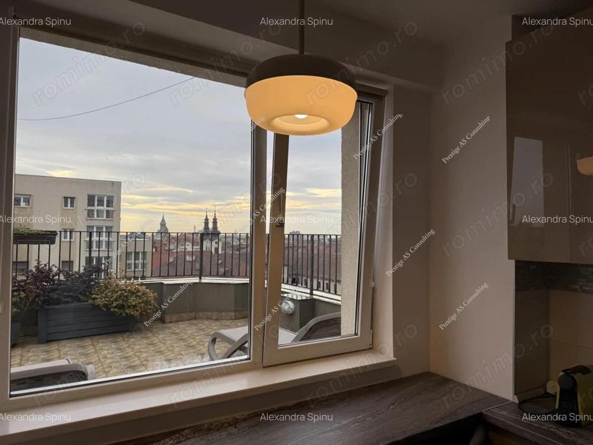 Apartament 1 Camere, Terasa 50mp | Vedere Panoramica | Piata Marasti Central - 9