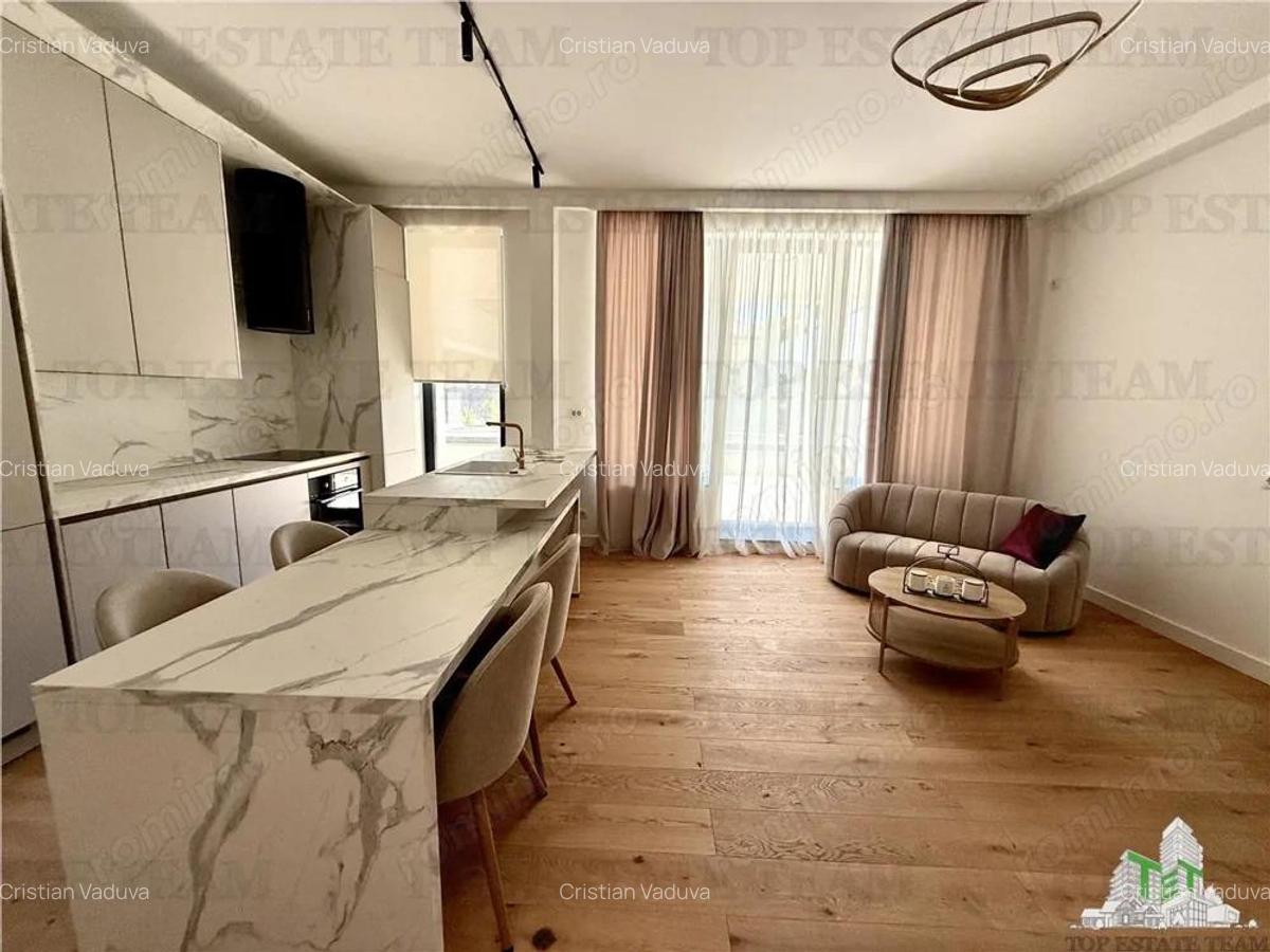 Apartament Exclusivist 2 Camere Voluntari Pipera cu Terase Generoase si Gradini Private - 2