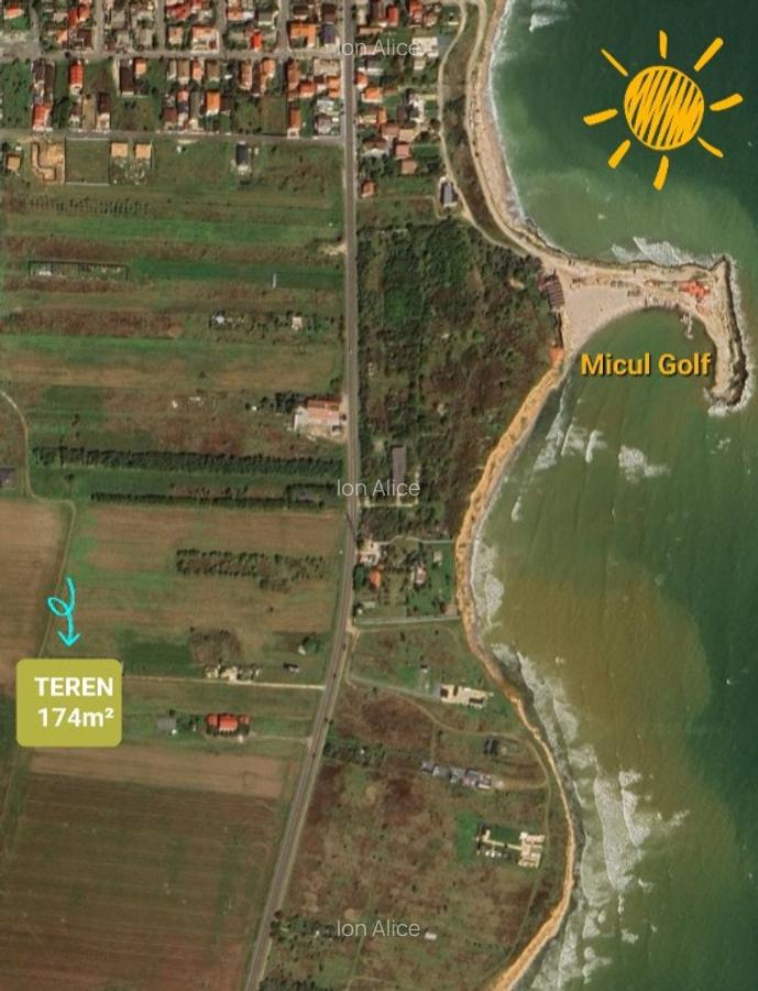 Teren la mare 2 Mai-Vama Veche 174mp - 1