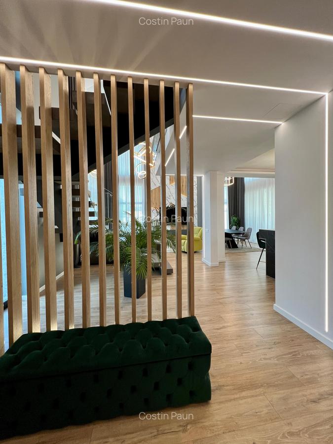 Casa individuala cu 6 camere. Complet mobilata si utilata LUX. Comision 0 - 44