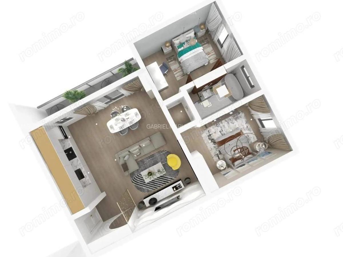 Apartament 3 camere de vanzare zona Micalaca - 1