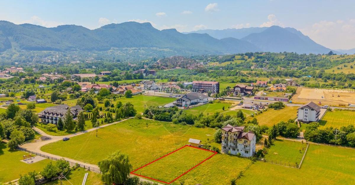 Teren 1000 mp cu toate utilitatile in Bran | Comision 0% - 1