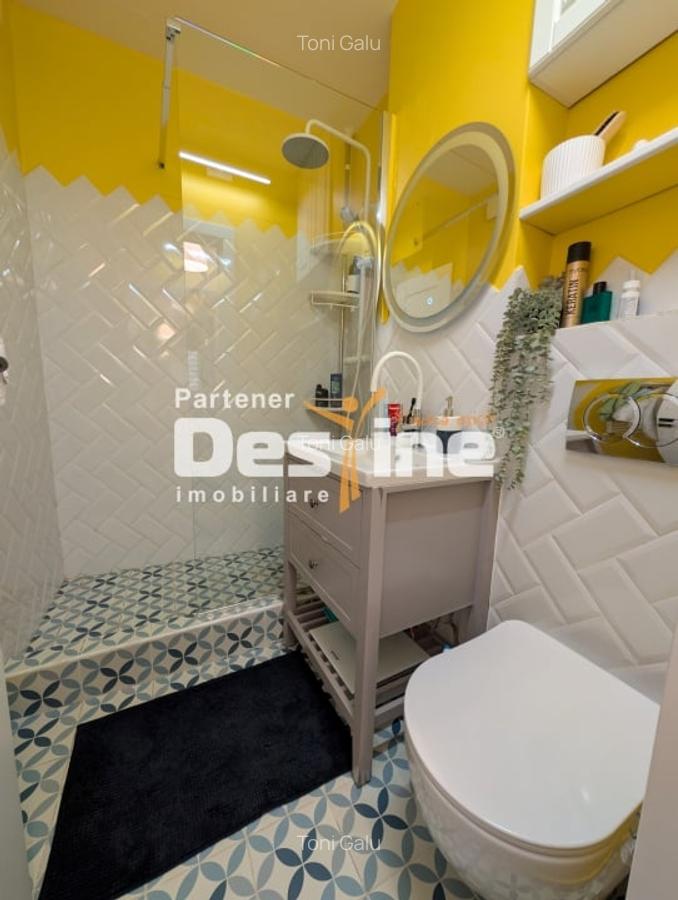 Pacurari la bulevard apartament 2 camere decomandat mobilat utilat modern Parter - 13
