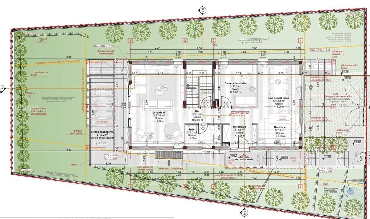 Casa Individuala, 245 MP, 415 MP teren, Zona Europa - 4