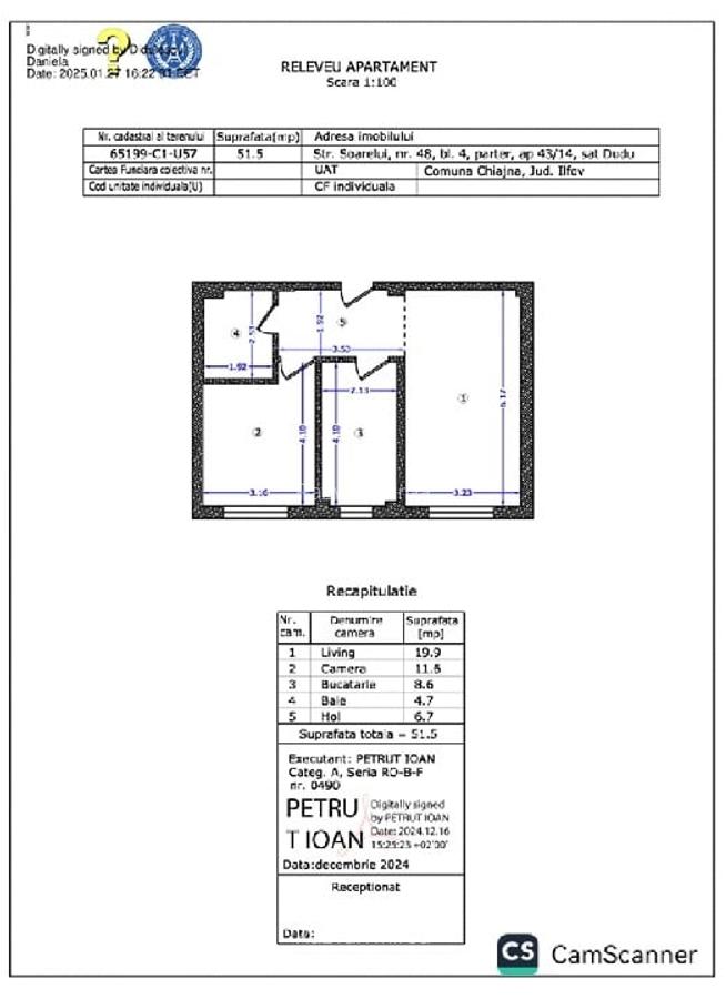 Apartament 2 Camere Decomandat Toate Utilitatile - 6