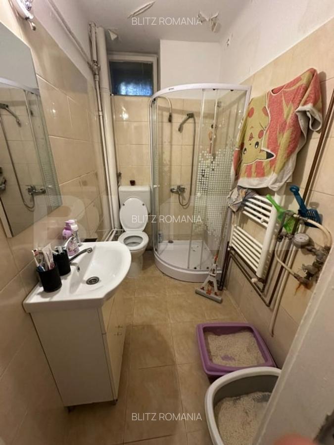 Apartament 2 camere, balcon, renovat, centrala, etaj intermediar, zona Gruia - 3