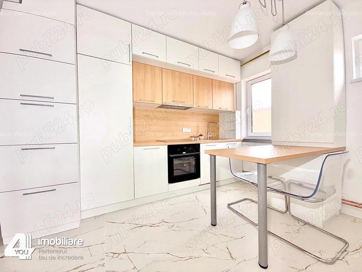 Apartament 2 camere Podgoria, decomandat, 60 mp, mobilat, utilat+termoteca - 81500 euro - 1