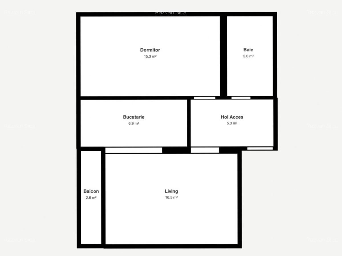Apartament cu 2 camere semidecomandat, mobilat în Dumbrăvița - 11