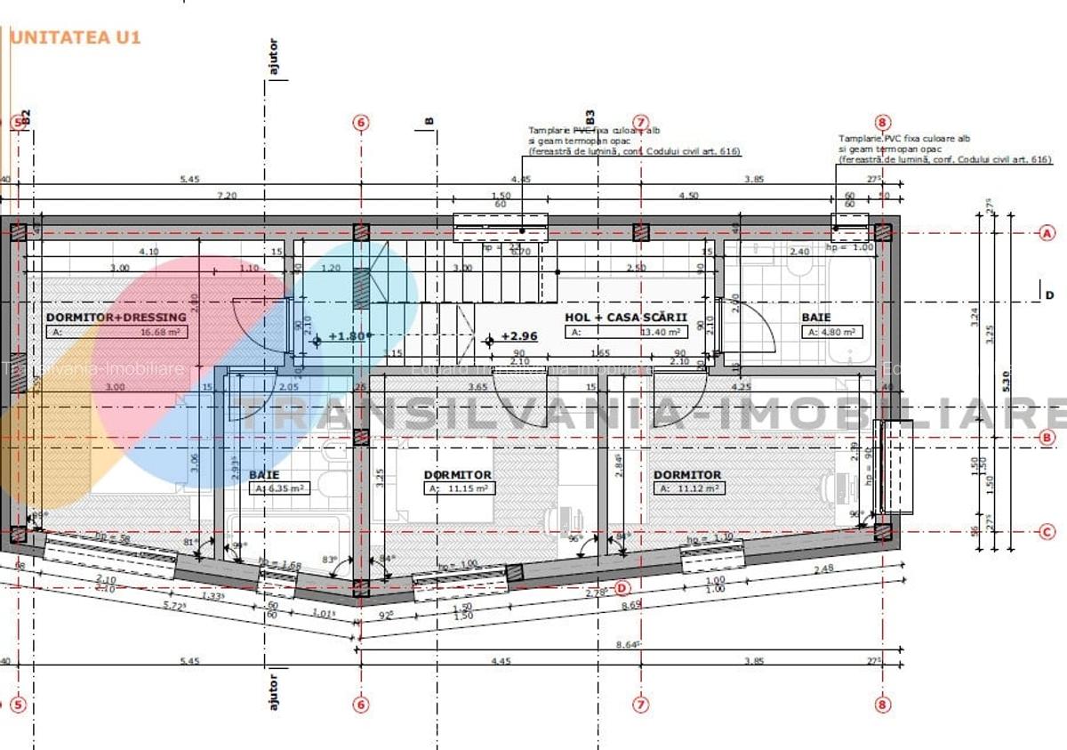 Casa cuplata moderna, 160 mp utili, semifinisata, curte amenajata - 7