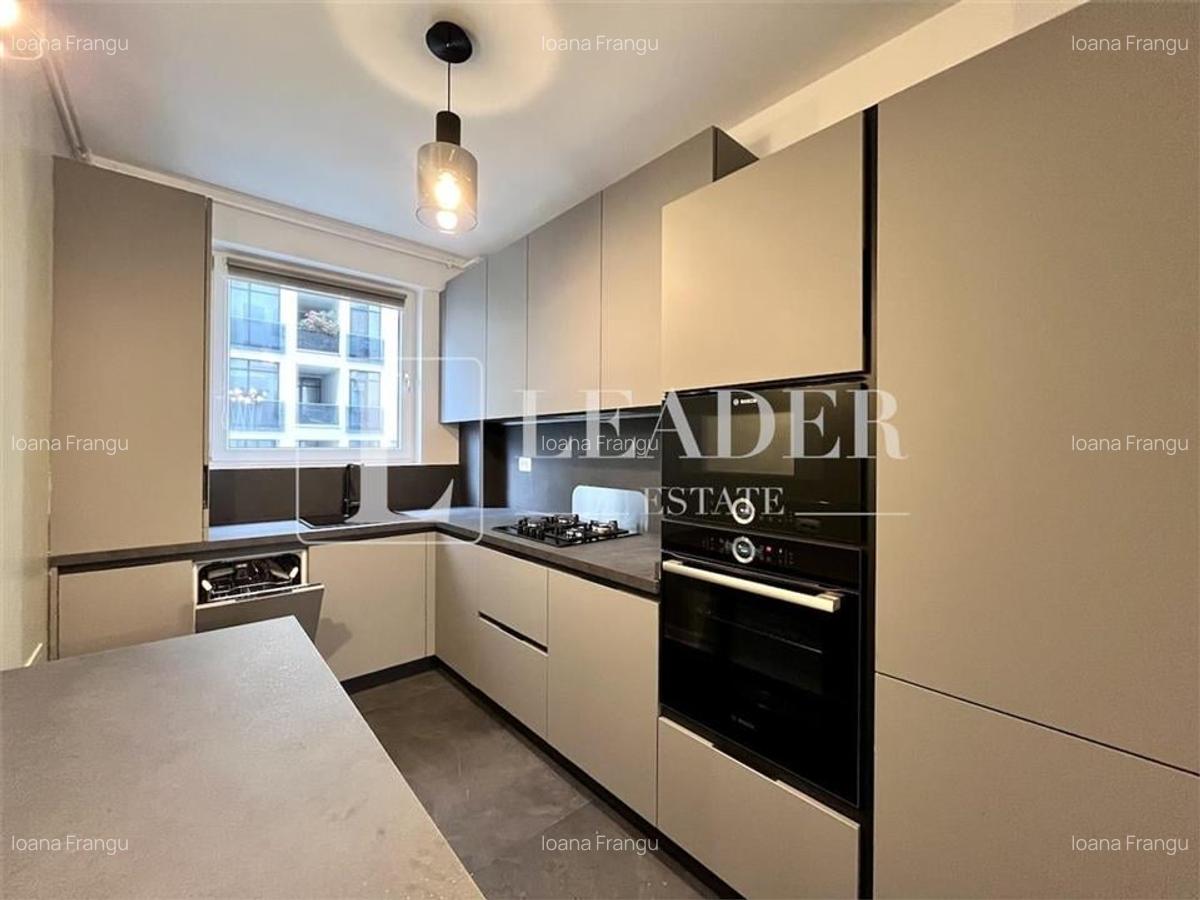 Apartament cu 3 camere semidecomandat, mobilat în Barbu Văcărescu - 6