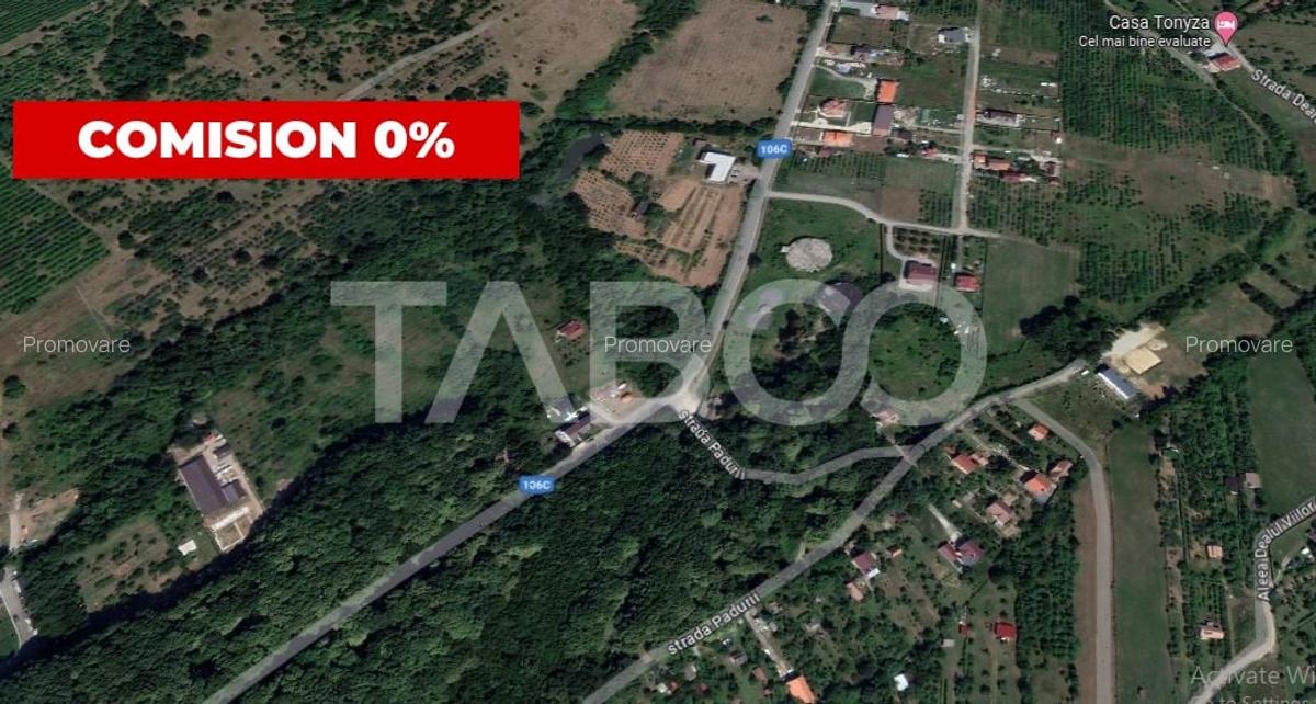 Investitie imobiliara Teren 14100 mp cu PUZ si PUD aprobat in Cisnadie - 1