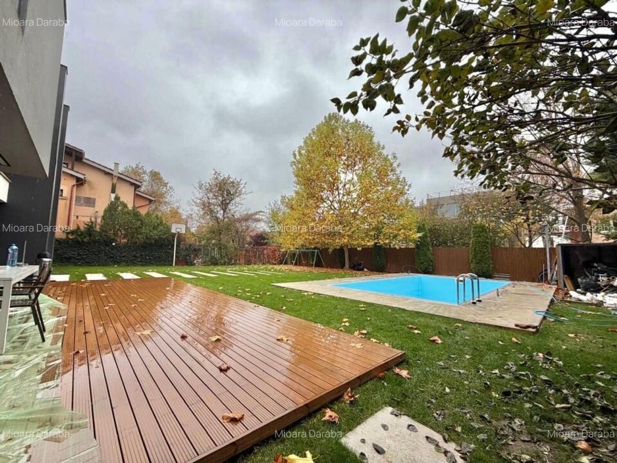 Villa with modern architecture, heated pool, 1000sqm yard, Iancu Nicolae area - 33