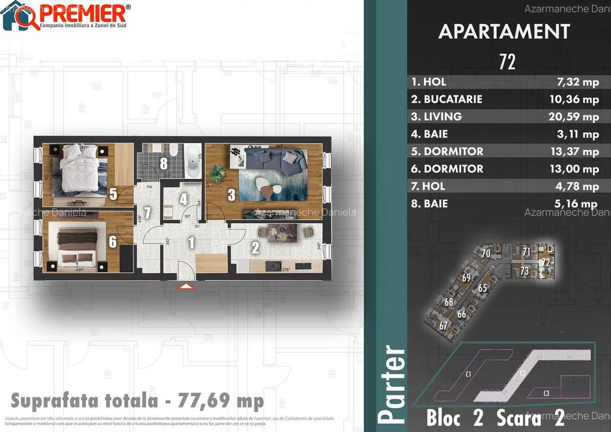 3 camere - Metalurgiei - Parcul Arghezi - Z PARK - 2