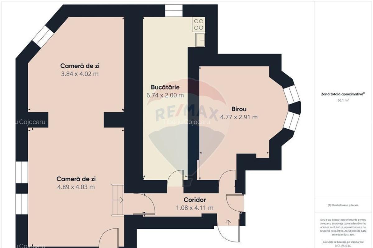 Spa?iu de birouri de 65mp de inchiriat in zona Gara de... - 34