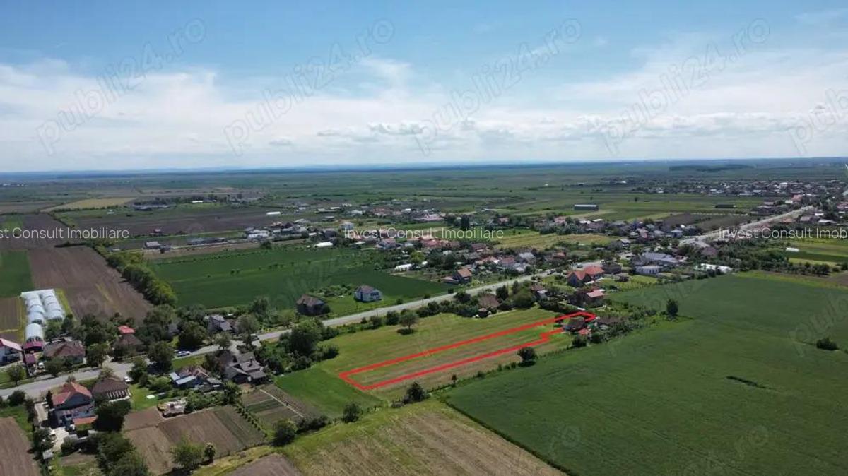 Teren intravilan de 1.900 mp | Decebal | La doar 3,5 km de Satu Mare - 9