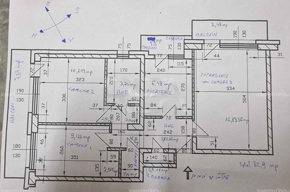 3 camere - Colentina/DoamnaGhica - decomandat- centrala - parcare - 6