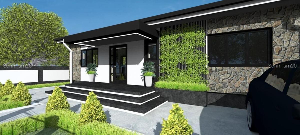 Cumpan- 4 camere la alb+ teren - 4