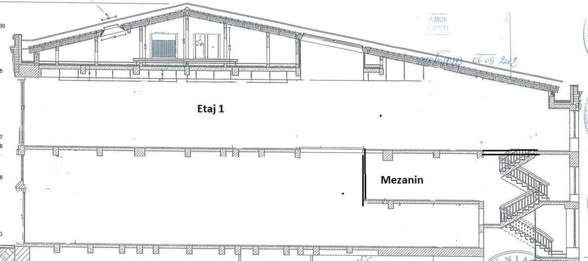 Zona Centrul Isoric  Etaj 1 supr 140mp cu intrare separata din strada - 9