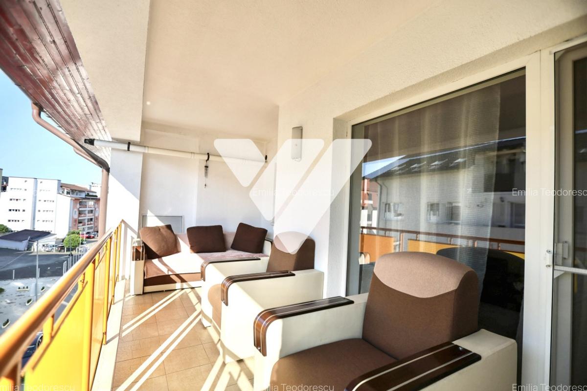 Apartament 3 camere mobilat terasa si parcare - Kaufland Arhitectilor - 8