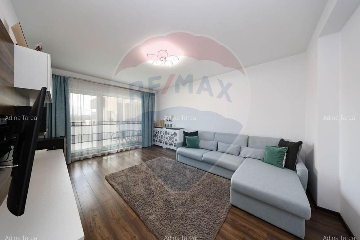 Apartament cu 3 camere decomandat, mobilat în Sânpetru - 2
