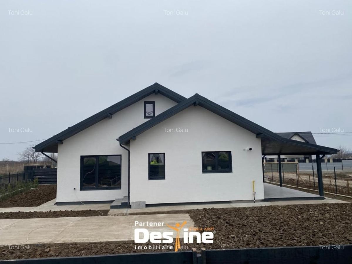 Casa plan parter 3 camere 90 mp + 500 mp teren, finisaje de calitate - 2