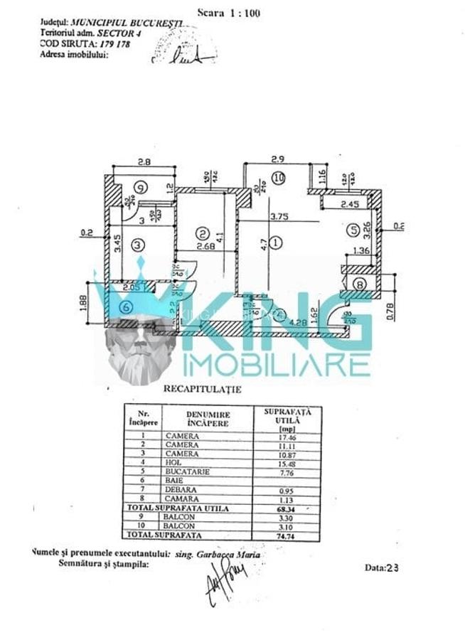 3 Camere Berceni- Obregia Bucuresti I 2 balcoane I Reabilitat I Parcare - 8