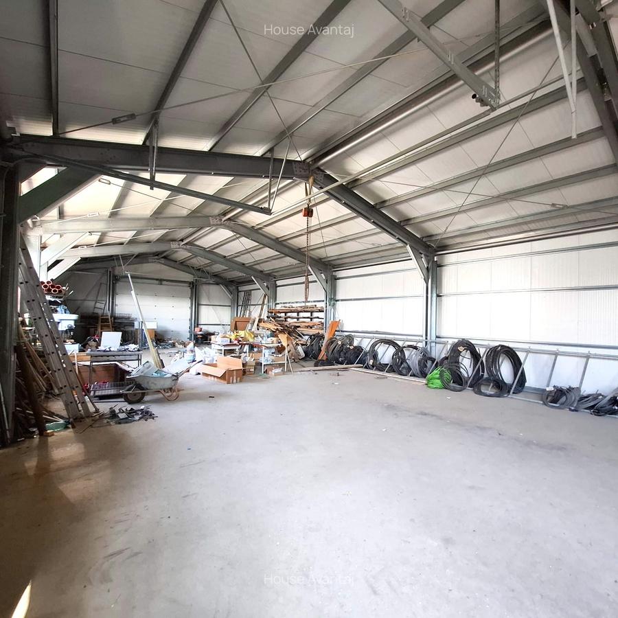 Proprietate industrială cu hală metalică, birouri și teren – Golești - 6
