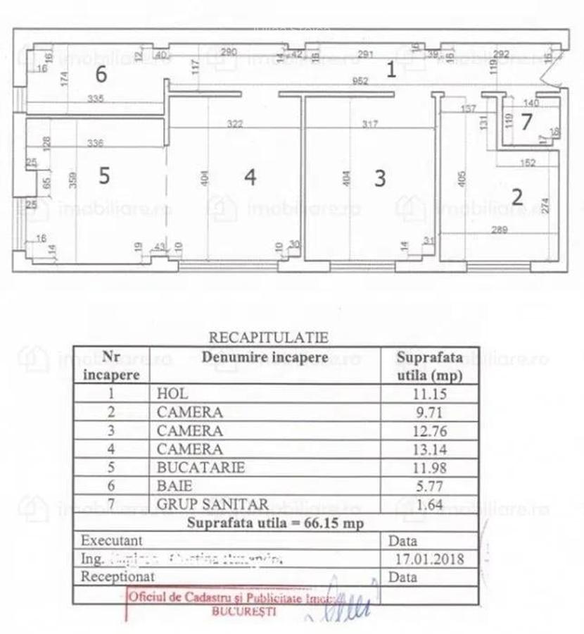 3 camere> 8 Min Metrou 1 Mai> Mobilat si utilat> Mutare imediata> Comision 0% - 7
