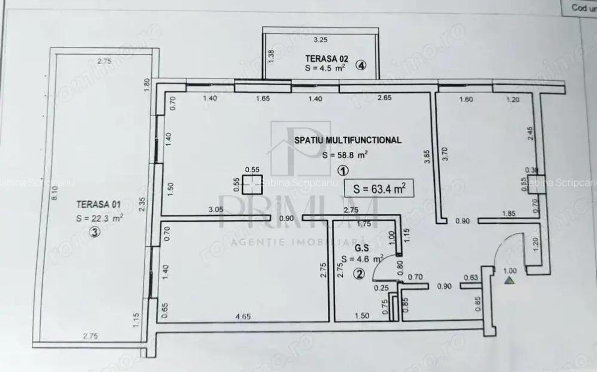 SIMION BARNUTIU - 3 Camere - NOU - Incalzire pardoseala - Loc parcare - Boxa - 2