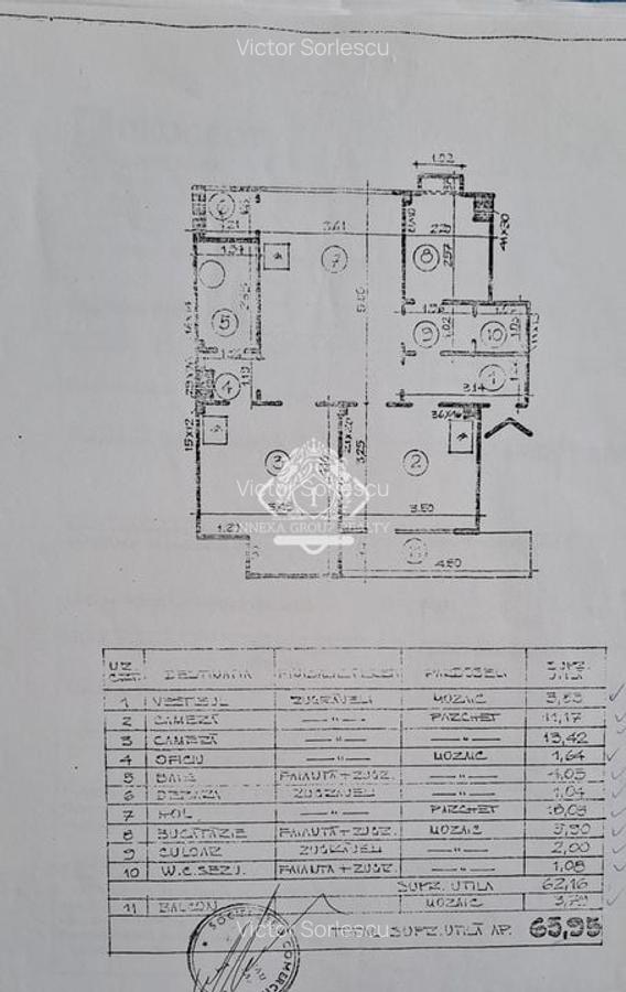Piata Domenii I Apartament 3 camere - 13