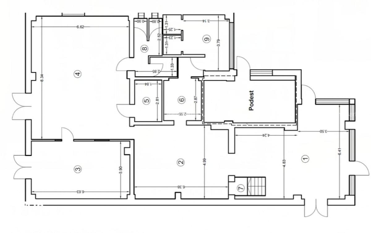 Faleza Nord, SPATIU COMERCIAL, 190 mp., curte 80 mp. - 11