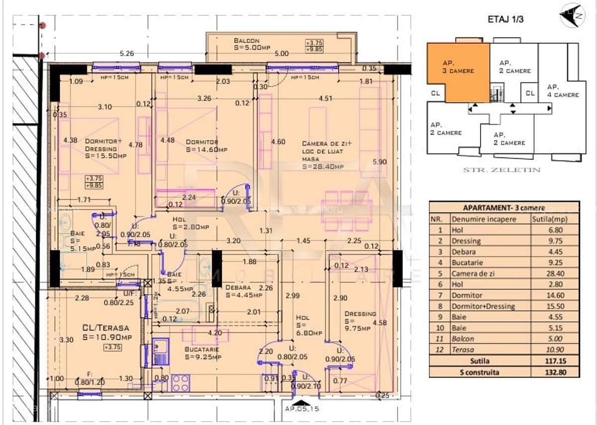 3 Camere Apartament Premium Zona de Nord - 7