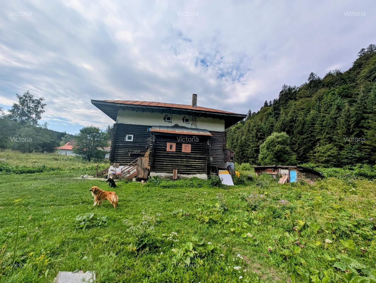 Predeal,P+1,casa din busteni,in spatele terenului-raul Prahova,posibil extindere - 4
