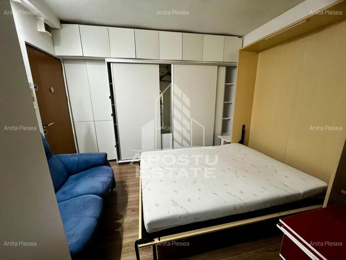 Garsoniera la parter inalt,centrala proprie,zona Aradului - 5