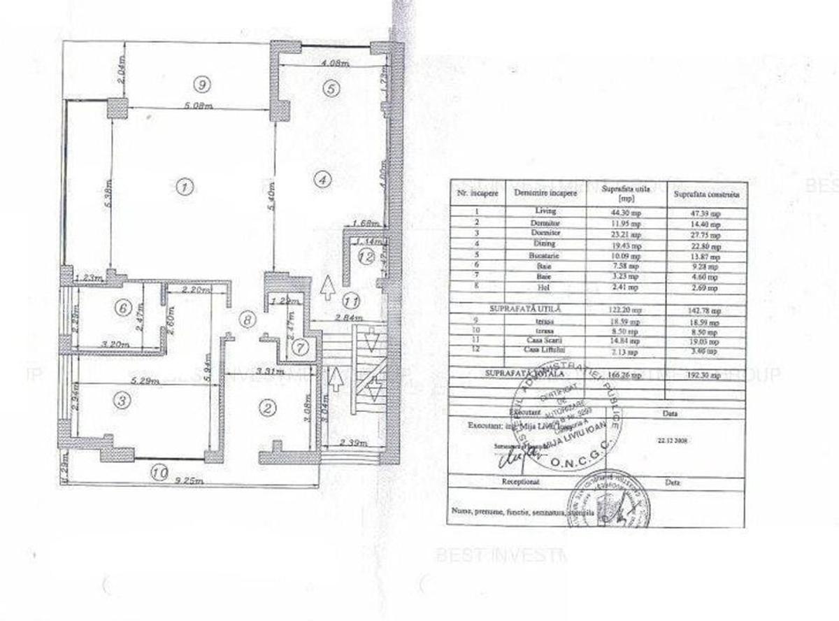 Apartament cu 3 camere, 2 bai | 170mpc | Peninsula Floreasca - 15