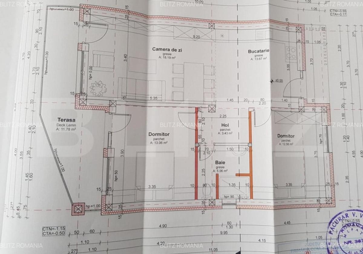 Oportunitate! Casa unifamiliala semifinisata, P+M, 100 mp utili vedere la lac - 2