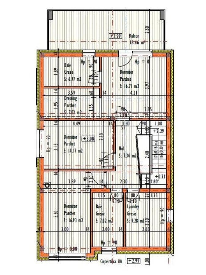 Casa individuala, 170 mp utili, garaj, 770 mp teren, Feleacu - 11