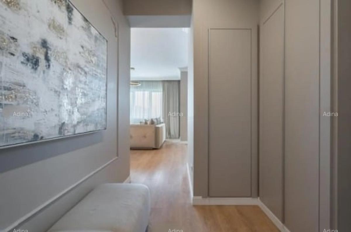 Baneasa  Herastrau,bloc nou,2 balcoane,loc de parcare,mobilat si utilat lux - 10