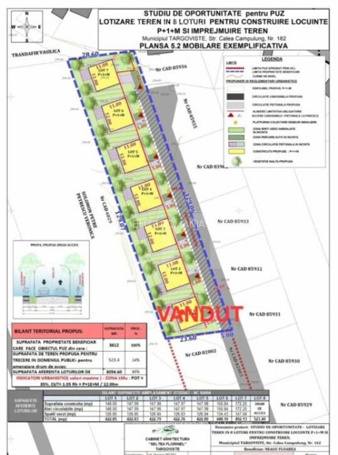 Cartierul Priseaca Teren intravilan parcelat, ideal pent - 1
