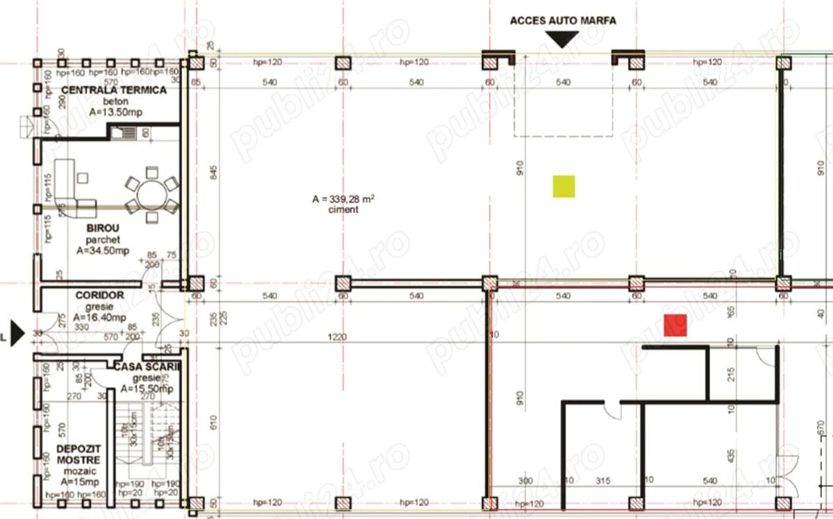 Inchiriem HALA 340 mp in Marasti - 1