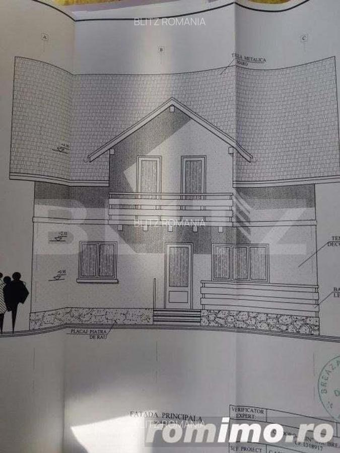 Casa individuala 4 camere, 106 mp, teren 500 mp, sat Brebu - 16