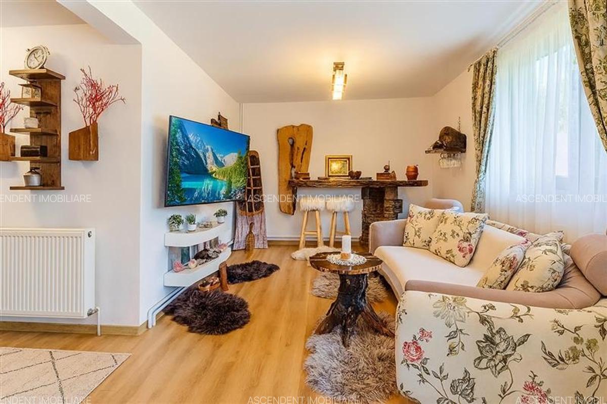Refugiu pretios:  jacuzzi, lemn masiv, 2.000 mp teren,4 dormitoare, cuptor,inves - 1