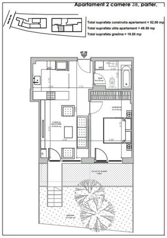 Apartament cu 2 camere decomandat în P-ța Muncii - 8