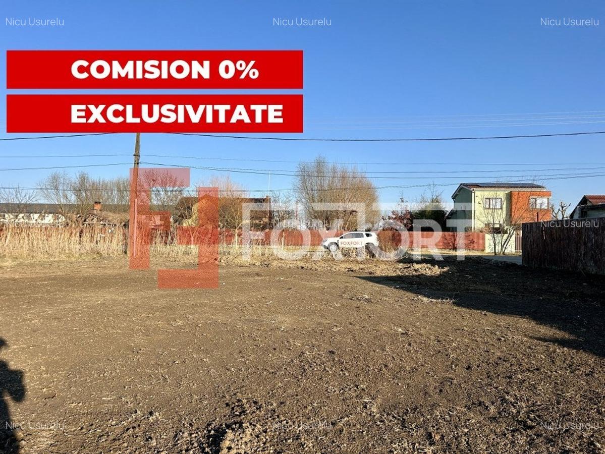 COMISION 0% Teren intravilan 775 mp in Sanandrei, toate utilitatile, la asfalt - 1
