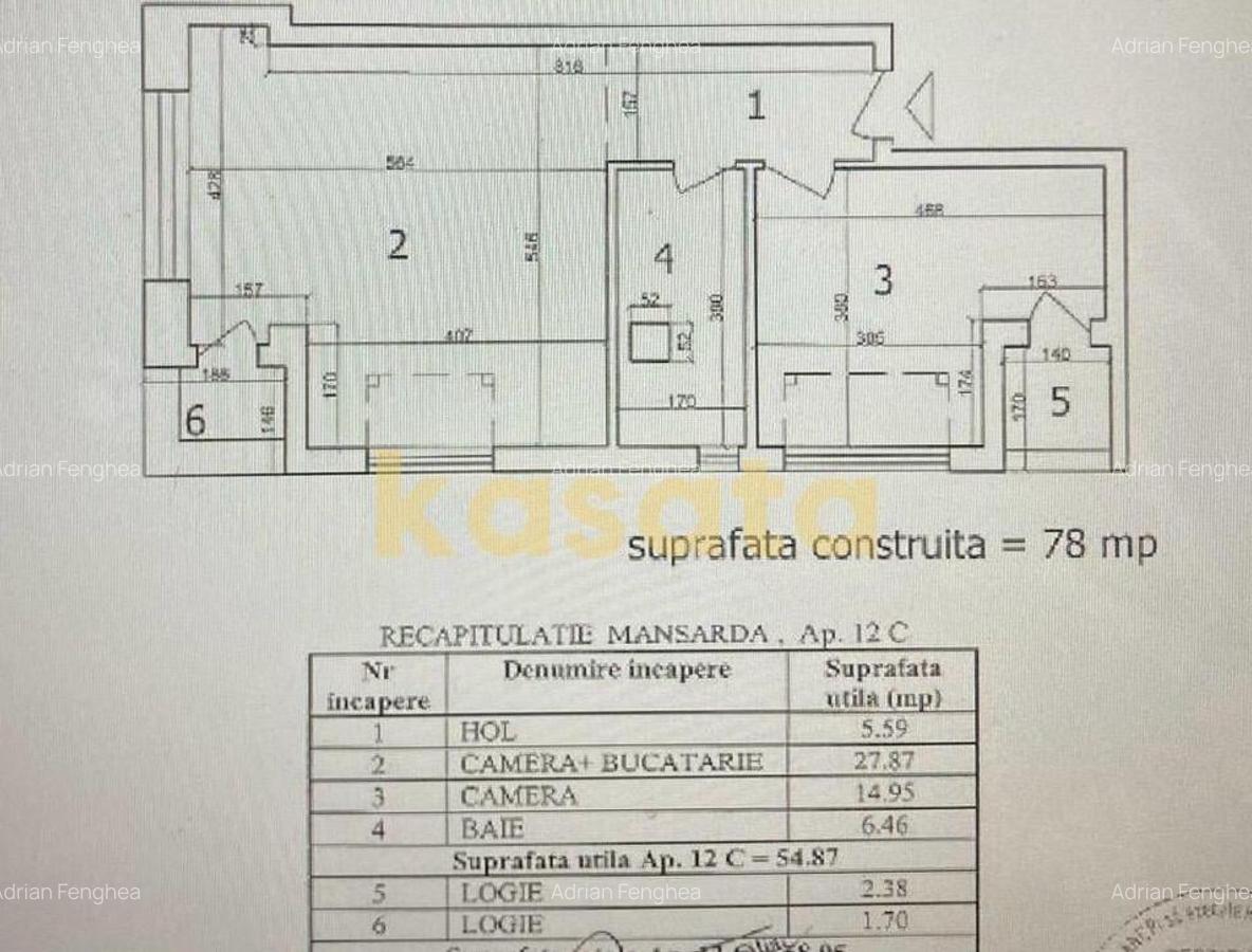 Apartament 2 camere, aproape de metrou Jiului Bloc NOU - 12