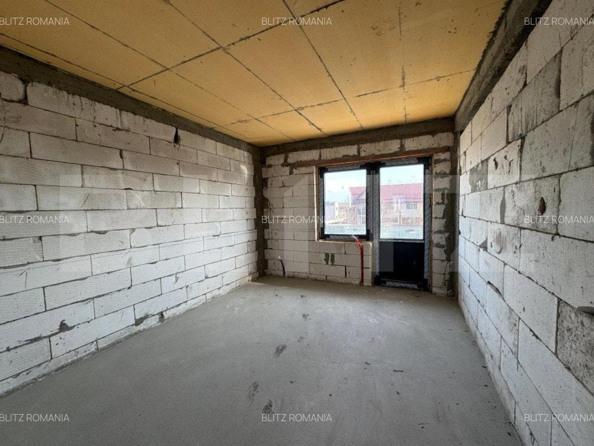 Casa semi-finisata P + E, 119 mp utili, teren 339 mp, Pielesti, zona Magnolia - 9