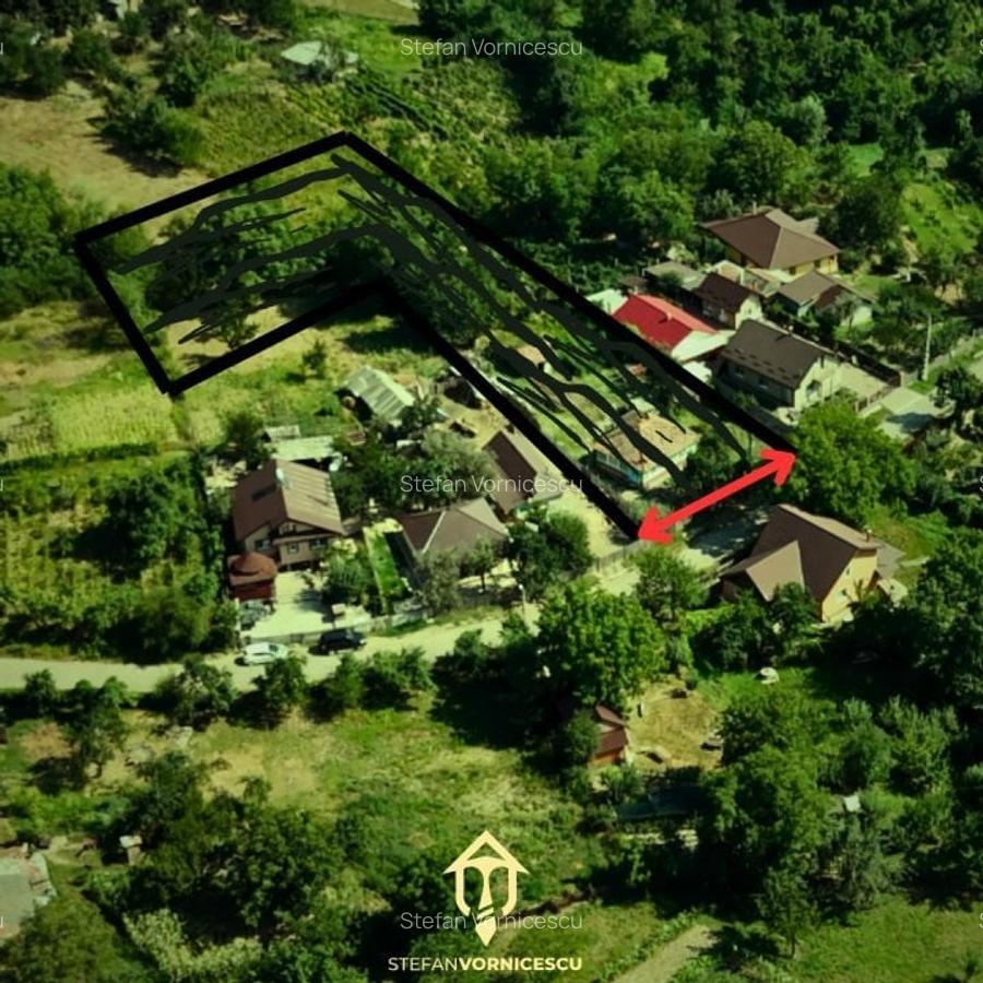 Teren cu casa de Vânzare: 1200 mp - Bârnova - 3