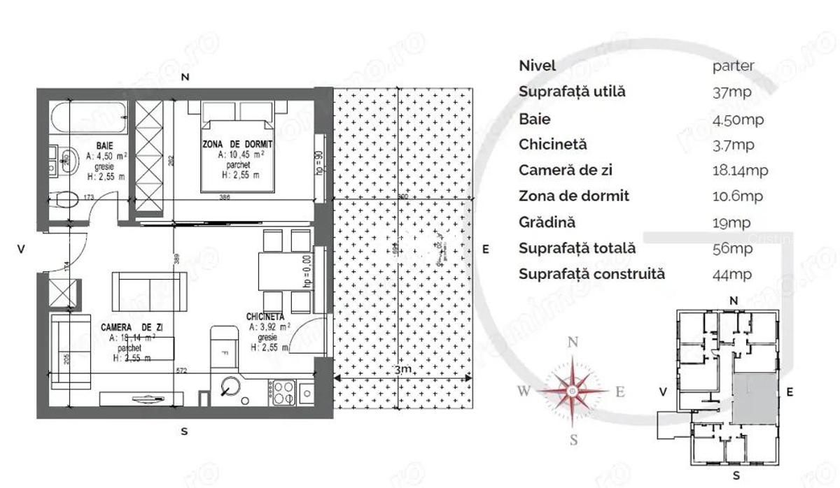 Comision 0% I Studio +gradina I Pret cu TVA inclus I Vila C7 - 4